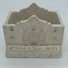 VTG REMEMBER THE ALAMO The Shrine of Texas Liberty Napkin Holder Handmade Demoss picture