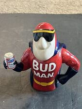 VTG 1993 Anheuser Busch Budweiser BUD MAN Ceramic Beer Stein Collectors Mug picture