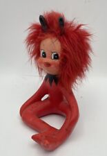 Vintage Enesco Valentines Rita The Red Imp Devil Figurine Original Label picture