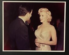 1953 Marilyn Monroe Original Christmas Benefit Danny Thomas Candid picture