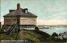Old Block House, Kittery, Maine ME Postcard picture