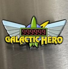 Galactic Hero Buzz Lightyear Space Ranger Spin Enamel Pin - Custom picture