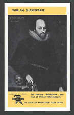 1960 William Shakespeare Playwright Mint W/Data See Info picture