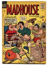 MADHOUSE #3-1957-AJAX-MAD COMIC IMMITATOR-SATIRE--PARODY--WEIRD HUMOR-RARE picture