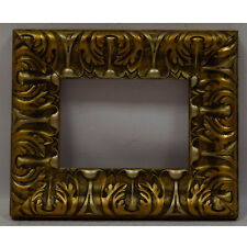Ca.1850-1900 Old wooden frame decorative Internal: 9x6.2 in picture
