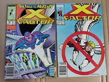 X-Factor 15 NM- 24 VF+ 1988 1st Archangel Newsstand Marvel Walt Simonson Lot x2 picture