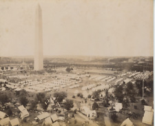 United States, Washington, Washington Monument Vintage Albumen Print Print al picture