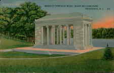 Postcard: BENEDICT TEMPLE OF MUSIC, ROGER WILLIAMS PARK. PROVIDENCE. R picture