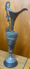 Antique Pewter Neoclassical Ewer Pitcher w/ handle picture