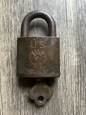 Vintage US Eagle Lock And Key picture