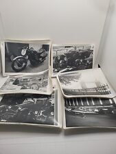 Vintage B&W Photos Over 1 Lb. 5x7 Lot, Motorcycles Cars Landmarks picture