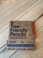 Kikkerland 8 Tree Friendly Pencils-  Recycled Paper picture