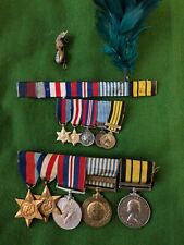 UNIQUE Irish Fusiliers. Medals, Minis & Ribbons: UN & Africa  Medal w/Kenya Bar. picture