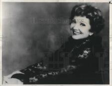 1978 Press Photo Claudette Colbert OPens On Broadway at 76 Years Old - orp11524 picture