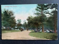 Postcard Toronto Canada - c1900s People in High Park picture