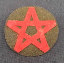 WWII/2 Japanese Civilian Employee for the Department of the Army red star patch picture