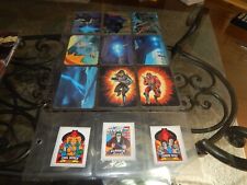 RARE 1986 G.I. Joe Trading Card Lot Of 9 Cards & 3 Stickers Great Cond. Lot # 3 picture