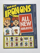 1975  Topps Far Out  Iron-On - 1 Near Mint Vintage Factory Sealed Pack picture