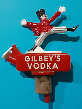 Vintage Gilbey’s Vodka  Spout  Pourer   Topper picture