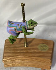 Tobin Farley ~ American Carousel ~ Frog with Music Box 