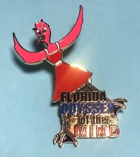 Florida  OM ,Odyssey Of The Mind OotM Pink Flamingo Dancing Girl Bird Pin picture
