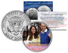 PRINCESS CHARLOTTE of Cambridge 2015 JFK Half Dollar US Coin Prince William Kate picture