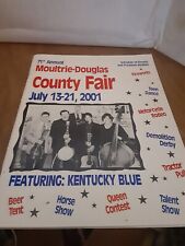 2001 71st Annual Moultrie-Douglas County Fair Program Arthur Illinois picture
