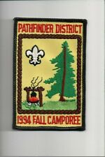 1994 Pathfinder District Fall Camporee patch picture
