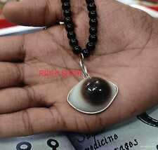 Most Powerful Wealth Richness Naga Lord SHIVA ENERGIZED Black Stone Pendant + picture