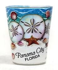 Panama City Florida Sand Dollar In and Out Shot Glass picture
