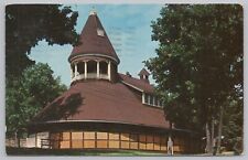 Williams Bay Wisconsin~George Williams College Camp~Auditorium~1969 Postcard picture