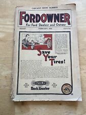 Ford Dealers & Owners Magazine Book February 1918 Vintage Advertising Car Parts picture