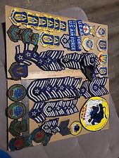 USAF Air Force Used/New Mixed Lot 69 Patches,2 Stickers,Command Civil Fire Prime picture