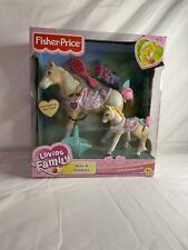 *NIB* Fisher Price Loving Family Mom & New Born Horse Musical 'Rosy'~VTG picture