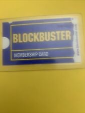 Vintage Original Genuine BLOCKBUSTER VIDEO Membership Card 2005. Columbus Ohio picture