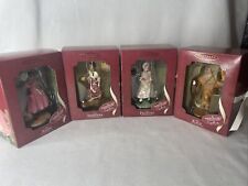Lot of 4 Hallmark Vintage 1993 AMERICAN GIRL Ornaments picture