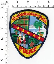 CITY OF PALM BEACH GARDENS --- FLORIDA POLICE COLLECTIBLE PATCH picture