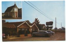 Oxford AL Rainbow Inn Motel Old Cars Postcard Alabama picture
