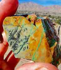 Rough Raw Untreated Green Nevada Dendritic Turquoise Specimen 4oz picture
