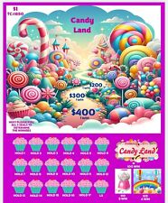 NEW PULL TAB GAME-Candy land $700 PROFIT picture