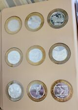 (Lot of 36 Different) Vintage .999 Fine Silver Casino Gaming Collector's Tokens picture