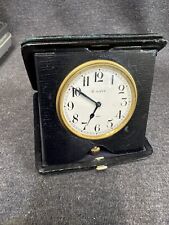 Rare Antique Rama Watch Co Travel Clock Swiss 8-day 7 jewel mvt. Not Working picture