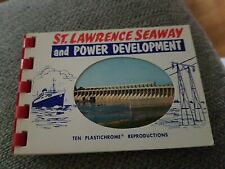 St. Lawrence Seaway and Power Development 10 Plastichrome photos 2x3 inch picture