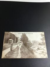 1911 Warren, PA Postcard - Pennsylvania Avenue - Trolley 1680 picture