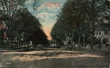 1917 Newton,MA Centre Street Middlesex County Massachusetts Psc Co. Postcard picture