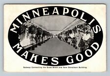 Minneapolis MN-Minnesota Subway from Glass Block to Donaldson Building Postcard picture