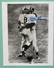 Don Larsen Signed 8X10 Photo NY Yankees￼1956 World Series Signature Has Smudged￼ picture