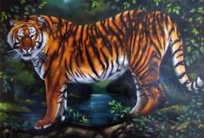 Thee Majestic Tiger Fine Art Paintings Animals Original Unique Investments picture