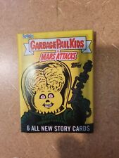 Topps Garbage Pail Kids Mars Attacks Sealed 6 Card Wax Pack Full Set GPK picture