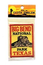 Big Bend National Park Texas Souvenir Travel Patch - Brand New -  picture